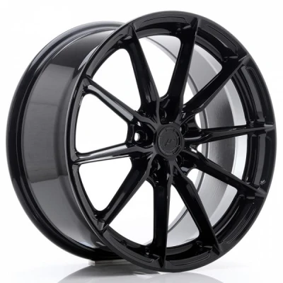Kuva Japan Racing JR37 Shiny Black 8.5x19 5/112 ET35 B66.6