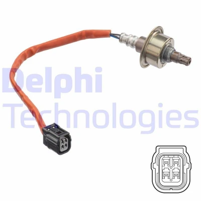 Kuva DELPHI ES21305 12B1 Lambda Anturi Hyppytunnistin, Lämmitetty HONDA: CR V 4, 3, CIVIC 8