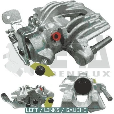 Kuva ERA Benelux BC52971 Jarrusatula Taka akseli, oikea OPEL: Astra G CC, Sedan, Zafira A