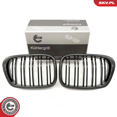 Kuva ESEN SKV 66SKV163 Etusäleikkö Hiili BMW: 5 Sedan