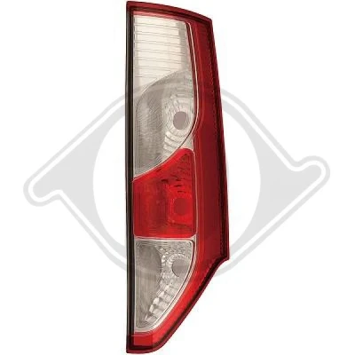 Kuva DIEDERICHS 4414893 Takavalot Vasen P21W, P21/5W, PY21W RENAULT: Kangoo II / Grand (KW) 1.2 TCe 115, 1.5 dCi, 1.6 16V LPG, dCi 80