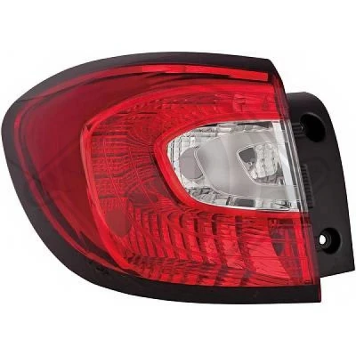 Kuva DIEDERICHS 4406091 Takavalot Vasen Uloin osa P21/5W, PY21W