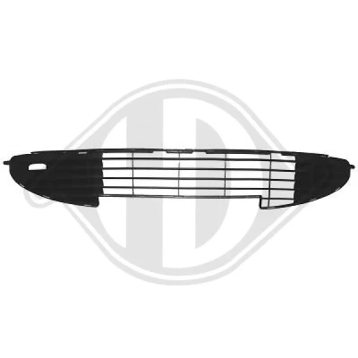 Kuva DIEDERICHS Priority Parts 4225046 Puskurin Ritilä Keskellä PEUGEOT: 206 Hatchback