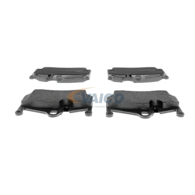 Kuva VAICO V45 0024 Jarrupalat Q+, original equipment manufacturer quality Taka akseli Ilman kulumisenilmaisinta, Kulumisenilmaisemelle PORSCHE: Cayman