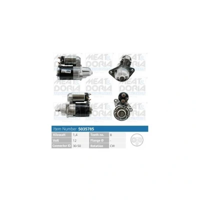 Kuva Käynnistin 12V Meat &amp; doria 5035785 suzuki grand vitara ii, kizashi OE 3110078K0, 3110078K00, 31100 78K01 000