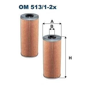 Kuva FILTRON OM 513/1 2x Öljynsuodatin Suodatinpanos