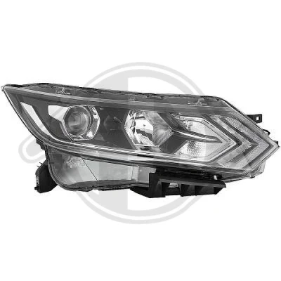 Kuva DIEDERICHS 6046980 Ajovaloumpio Oikea LED, H11, H9, WY21W NISSAN: Qashqai 2