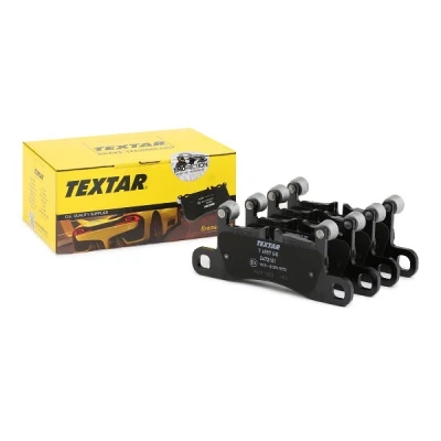 Kuva TEXTAR 2472101 Jarrupalat Kulumisenilmaisemelle Tasauspainoilla VOLKSWAGEN: Touareg II, PORSCHE: Cayenne