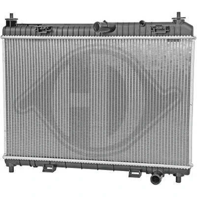 Kuva DIEDERICHS DCM3938 Jäähdytin Alumiini 350 538 16 FORD: KA+ Hatchback