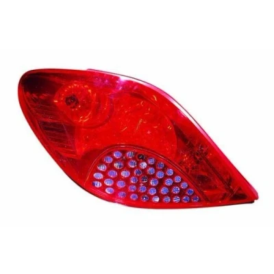 Kuva ABAKUS 550 1944L UE Takavalot Vasen P21W, PY21W, R5W punainen Ilman lampun kantaa, polttimoa PEUGEOT: 207 Hatchback