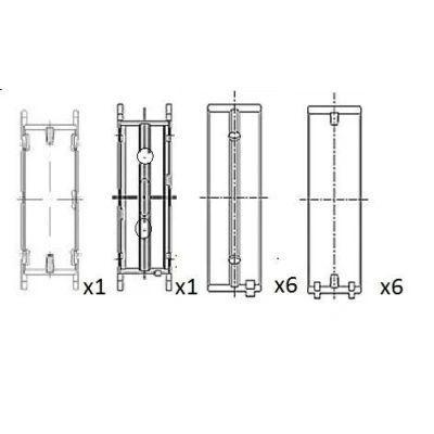 Kuva FAI AutoParts BM1064 STD Kampiakselin Laakeri BMW: 5 Sedan, 3 Cabriolet, OPEL: Omega B Sedan