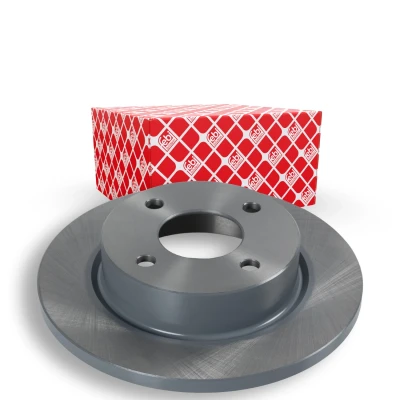 Kuva FEBI BILSTEIN 10630 Jarrulevyt Etuakseli 234 12 4 100 täysi pinnoitettu NISSAN: MICRA 2, 3