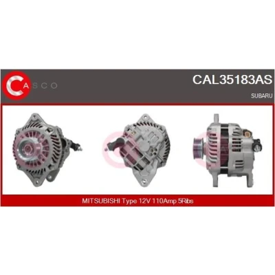 Kuva CASCO CAL15322AS Laturi 12V 180A MERCEDES BENZ: ML sarja, GL, G sarja SUV