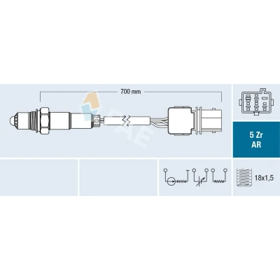 Kuva Lambdatunnistin FAE 75151