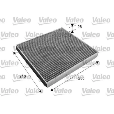 Kuva VALEO CLIMFILTER PROTECT 715641 Raitisilmasuodatin Aktiivihiilisuodatin 235 215 30 LEXUS: GS II