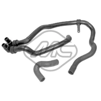Kuva Letku, lämmönvaihdin lämmitys CITROËN, PEUGEOT OE +646612, 6464XV