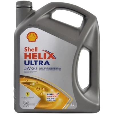 Kuva Shell Helix Ultra 5W 30 4l Moottoriöljy 550046268 VOLKSWAGEN: Transporter 5, Multivan 5 (7HM, Passat B7 Variant, BMW: Touring, Sedan