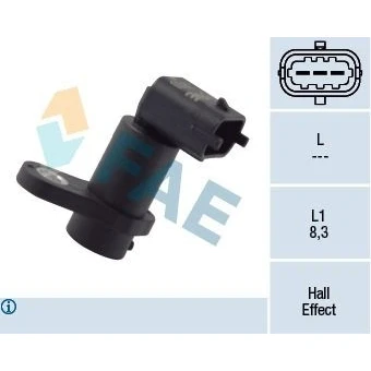 Kuva Kierroslukuanturi Fiat, Opel, Vauxhall OE 24435096, 25337265, 6238282