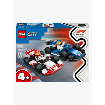 Kuva LEGO City 60464 F1 kilpa autot Williams Racing ja Haas