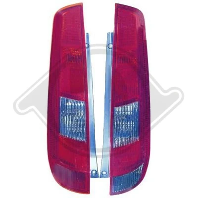 Kuva DIEDERICHS 1404093 Takavalot Vasen P21W, P21/5W, PY21W Ilman lampun kantaa FORD: FIESTA 5