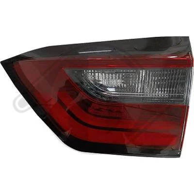 Kuva DIEDERICHS 5243090 Takavalot Oikea Sisä osa LED, W16W Lampun kannalla