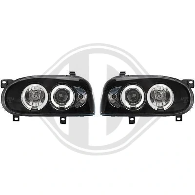 Kuva DIEDERICHS HD Tuning 2212280 Ajovalonheitinsarja VOLKSWAGEN: GOLF 3 Variant,