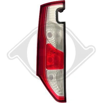 Kuva DIEDERICHS 4414891 Takavalot Vasen P21W, P21/5W, PY21W