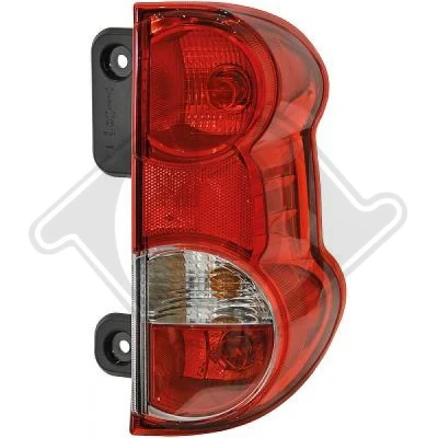 Kuva DIEDERICHS 6060090 Takavalot Oikea PY21W Ilman lampun kantaa NISSAN: NV200 / Evalia Bussi