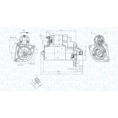 Kuva Startteri MAGNETI MARELLI 063721447010