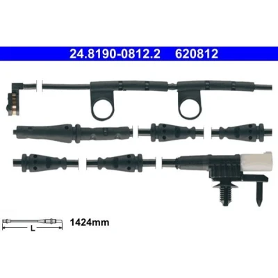 Kuva ATE 24.8190 0812.2 Jarrupalojen Kulumisen Ilmaisin LAND ROVER: Range Rover Sport
