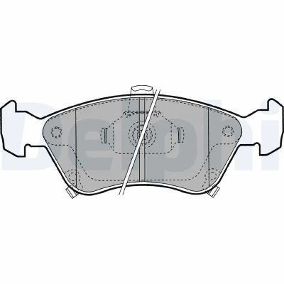 Kuva Jarrupalasarja, levyjarru TOYOTA AVENSIS, AVENSIS Kombi, Liftback OE 04465 05020, 05030, 05040