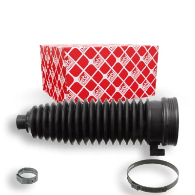 Kuva FEBI BILSTEIN 101676 Paljekumisarja, Ohjaus Thermoplast Etuakseli, vasen, oikea Kuorilla FORD: FOCUS 2 Kombi, 3 Turnier