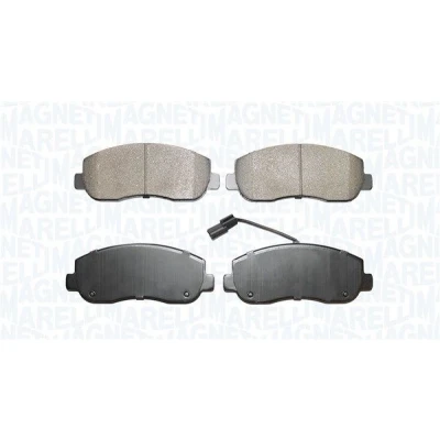 Kuva Jarrupalasarja, levyjarru, Etuakseli NISSAN, OPEL, RENAULT, VAUXHALL OE 4106000Q0L, 4106000Q1E, 410601061R