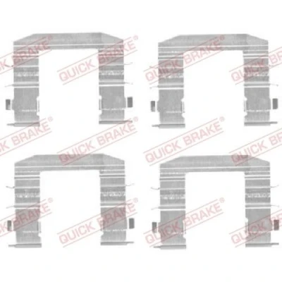 Kuva QUICK BRAKE 109 1708 Tarvikesarja, Jarrupala KIA: cee‘d I Farmari, CARENS 3, HYUNDAI: i30 Hatchback, ix35, OPEL: Corsa C Hatchback