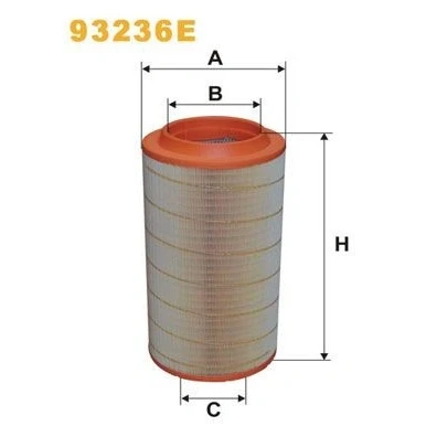 Kuva WIX FILTERS 93236E Ilmansuodatin 507 267 Suodatinpanos