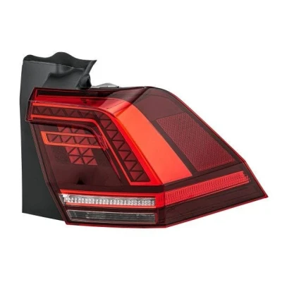 Kuva HELLA 2SD 012 521 061 Takavalot Oikea Uloin osa, Ylä osa LED 12 Tumma, Punainen Lampun kannalla