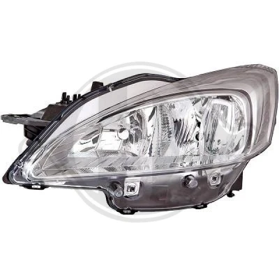 Kuva DIEDERICHS 4244081 Ajovaloumpio Vasen H7/H7 PEUGEOT: 508 I SW, Sedan