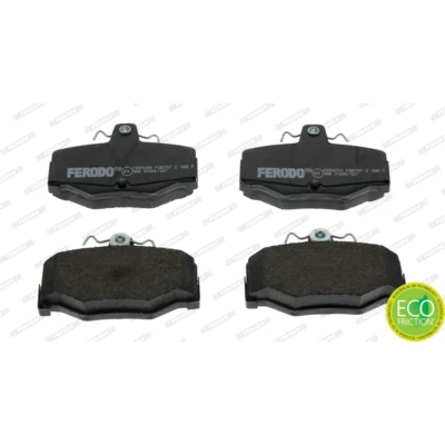 Kuva FERODO PREMIER ECO FRICTION FDB707 Jarrupalat Ei kulumisenilmaisimelle Ilman tarvikkeita NISSAN: Almera 2 Limousine, II Hatchback