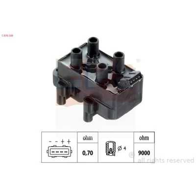 Kuva EPS 1.970.189 Sytytyspuola PEUGEOT: 106 II Hatchback, 306 Sedan, CITROËN: AX, ZX Hatchback