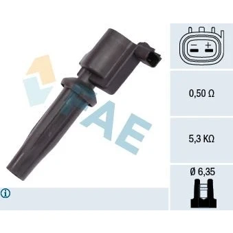 Kuva FAE 80299 Sytytyspuola HONDA: CIVIC 6 Hatchback, ACCORD 4, CR V 1