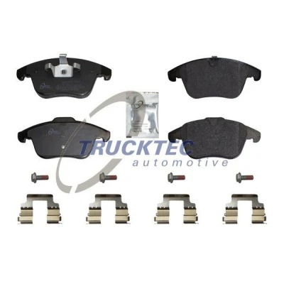 Kuva TRUCKTEC AUTOMOTIVE 22.35.128 Jarrupalat Etuakseli Ilman kulumisenilmaisinta VOLVO: V70 3, V60 I, XC70 II Farmari, FORD: MONDEO 4 Turnier, S Max Mk1