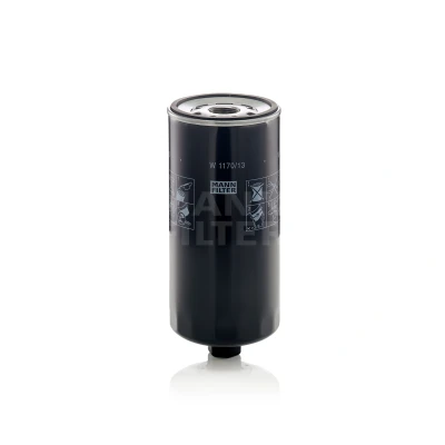 Kuva MANN FILTER W 1170/13 Öljynsuodatin M 30 X 2 peruutuksenestoventtiilillä Ruuvattava suodatin