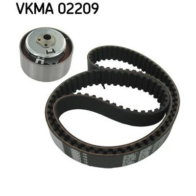 Kuva SKF VKMA 02209 Jakohihnasarja 125 Pyöristetyllä hammasprofiililla FIAT: Panda II Hatchback