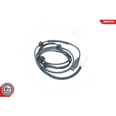 Kuva ESEN SKV 06SKV320 ABS Anturi Taka akseli 2 napaa 1720mm 12V harmaa Sähköinen Naaras PEUGEOT: 407 Sedan, SW, Coupe, CITROËN: C5 III Farmari