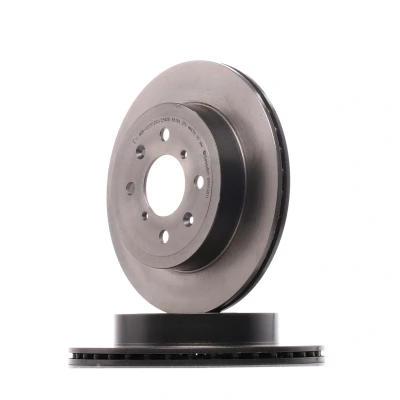 Kuva BREMBO COATED DISC LINE 09.9728.11 Jarrulevyt 253 17 4 tuuletettu sisältä pinnoitettu Ruuveilla SUZUKI: Wagon R+ II Hatchback, IGNIS 2