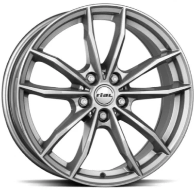 Kuva Rial X12X Metal Grey 9x19 5/112 ET38 B66.5