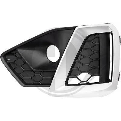 Kuva DIEDERICHS 1020746 Puskurin Ritilä Oikea ajon. sporttipuskureilla AUDI: A4 B9 Sedan, Avant