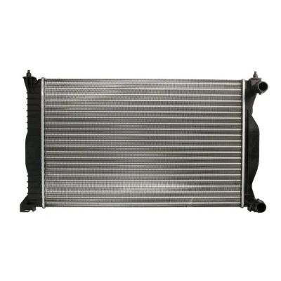 Kuva THERMOTEC D7A014TT Jäähdytin Alumiini, Muovi Autoihin, joissa ilmastointi 632 399 26 Käsivaihteisto Jäähdytysrivat mekaan. kiinnitetyt