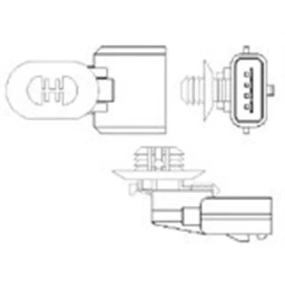 Kuva MAGNETI MARELLI 466016355109 Lambda Anturi Lämmitetty 4 RENAULT: MEGANE 3 Grandtour, 2 Kombi, CLIO