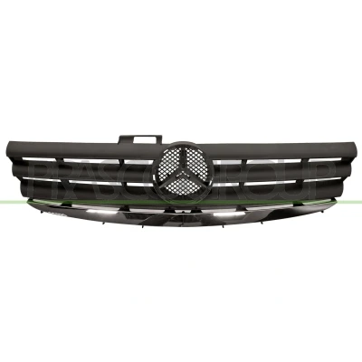 Kuva BLIC 6502 07 3506993P Etusäleikkö Kromi, Musta MERCEDES BENZ: A sarja